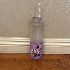 Disney Purple Tumbler with Logo Up Grape Soda